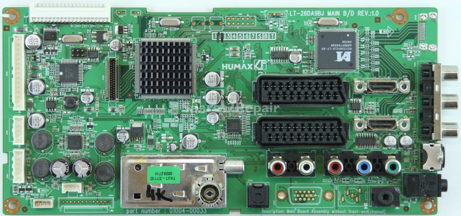 JVC LT-26DA9BJ - Main AV - HU-71200009 - 01004-00033 - LT-26DA9BJ - REV: 1.0