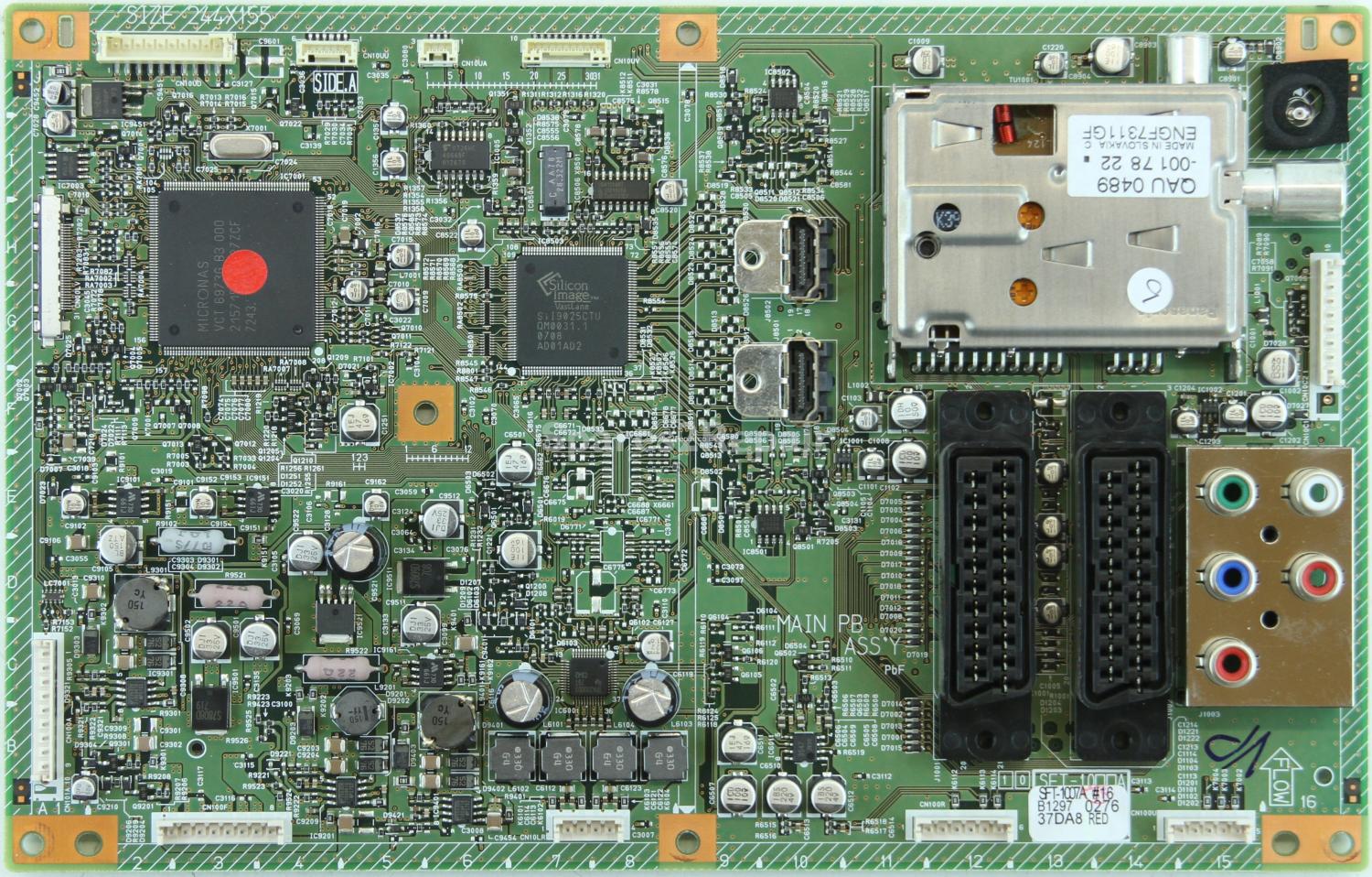 JVC LT-37DA8J - Main AV - SFT-1007A-H9 - GGB10063 -001C