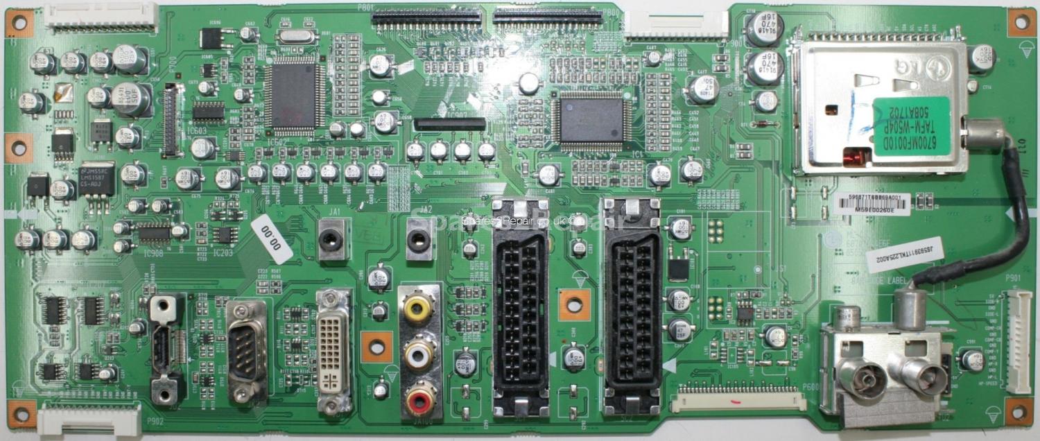 LG 37LP1D - AV Inputs - 6870TD44E6E - ML-03JC - 6871TSBB69A