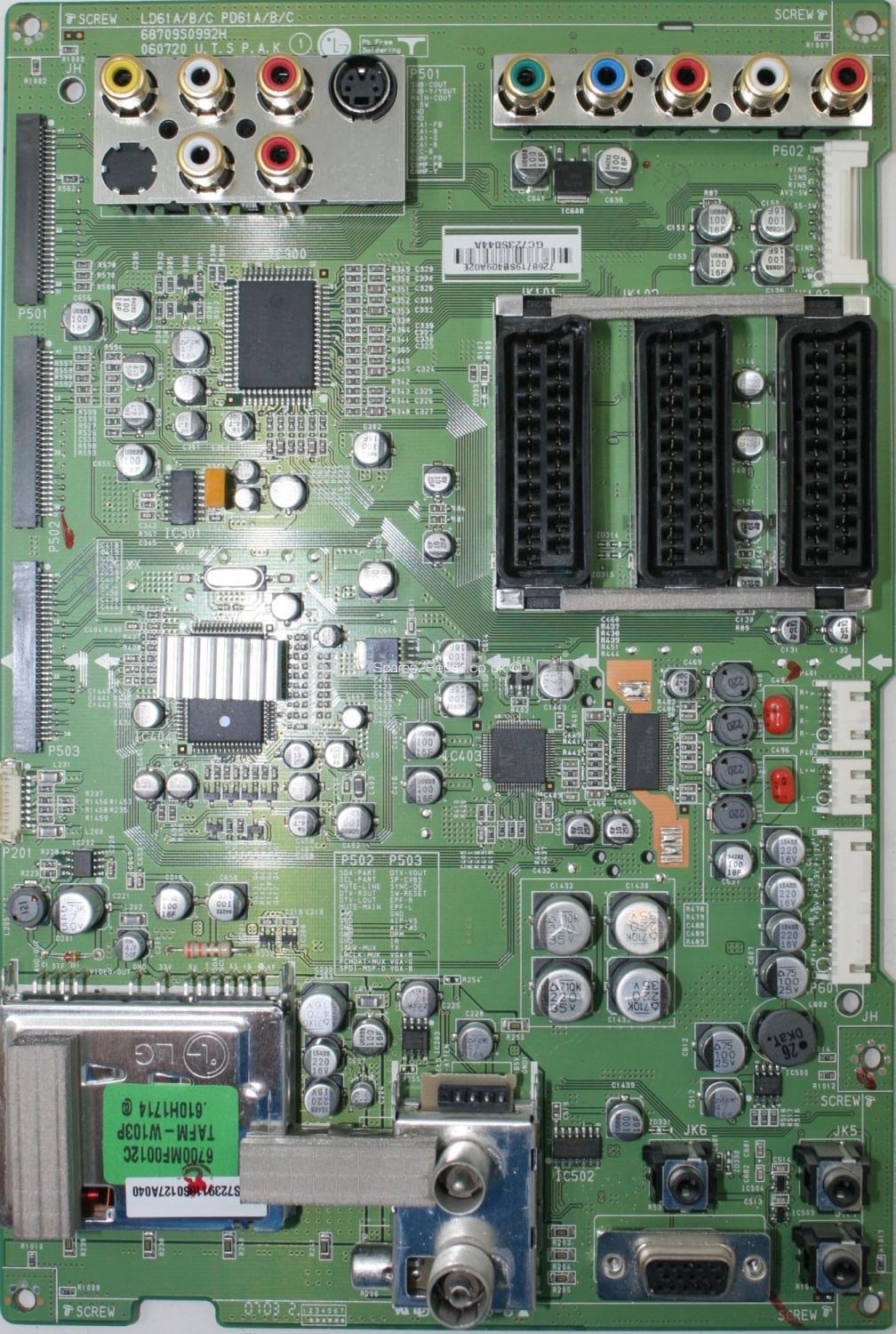 LG 42LC2DB - Main AV - 68709S0992H - 060720 - 68719SB409A