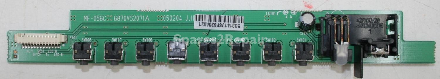 42PX3RV-ZA - Buttons - MF-056C - 6870VS2071A - 050204