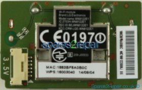 LG 84LM960V - WLAN Module - EAT61813801 - WN8122E1 - 141812220009J - R01A