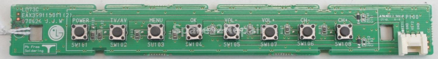 LG 26LB75 - Buttons - EAX379115011(2) - 070424 - EBR39300301 - LD73C