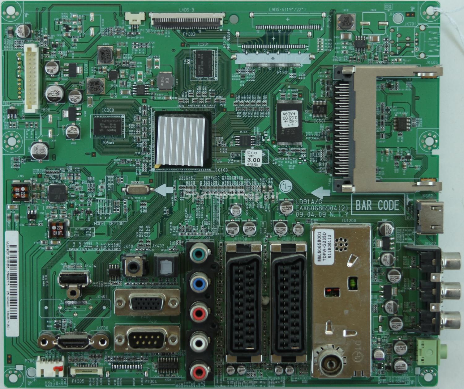LG 26LH2000 - Main AV - EBU60712501 - EAX60686904 (2)