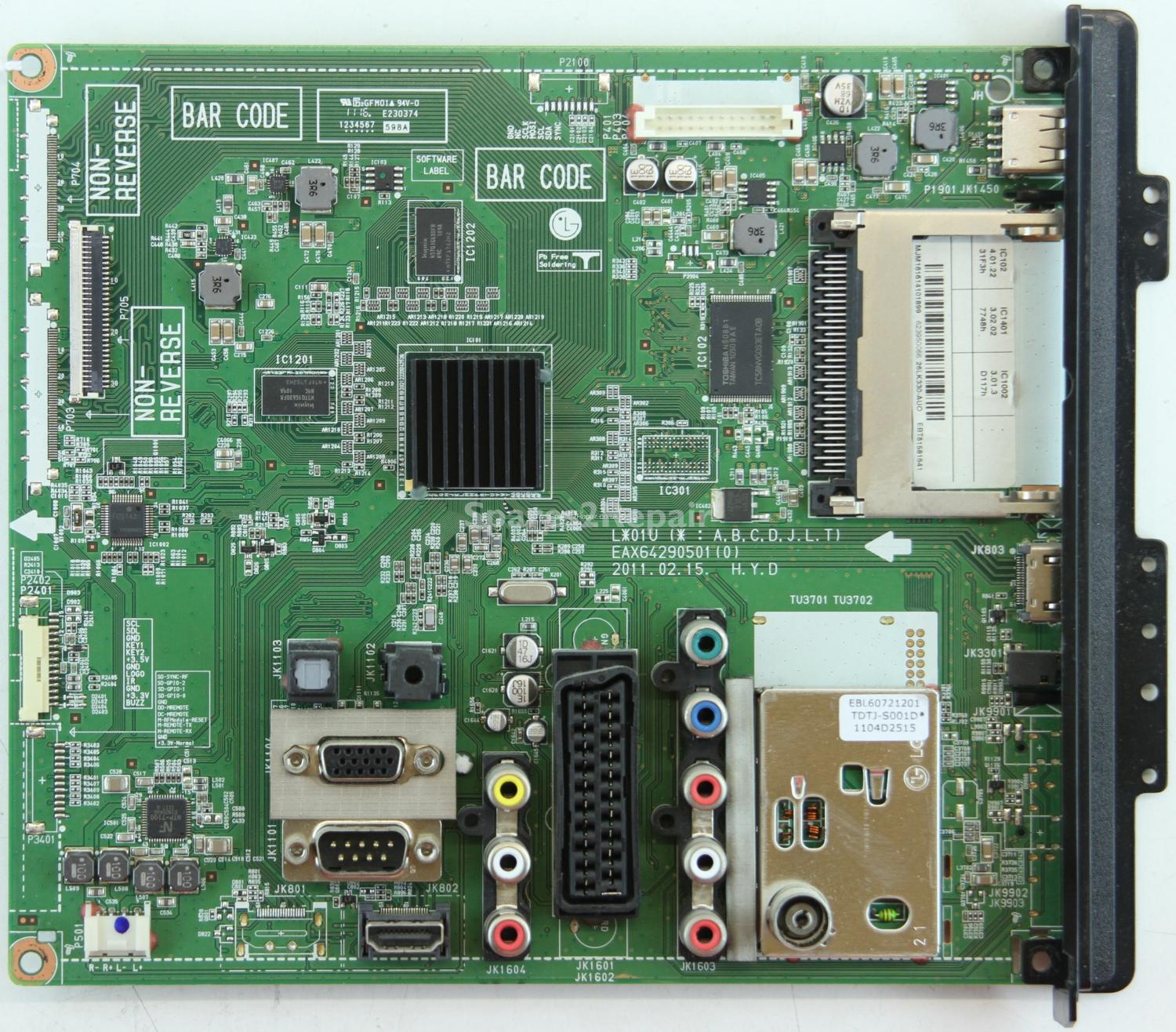 LG 26LK330U - Main AV - EAX64290501(0) - EBT61581641