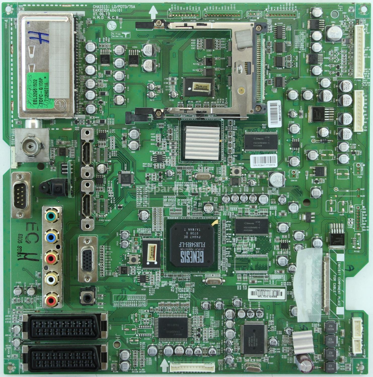 LG 42LC46-ZC - Main AV - EAX35231404 (0) - EBR35667105 - LD/PD73/75A