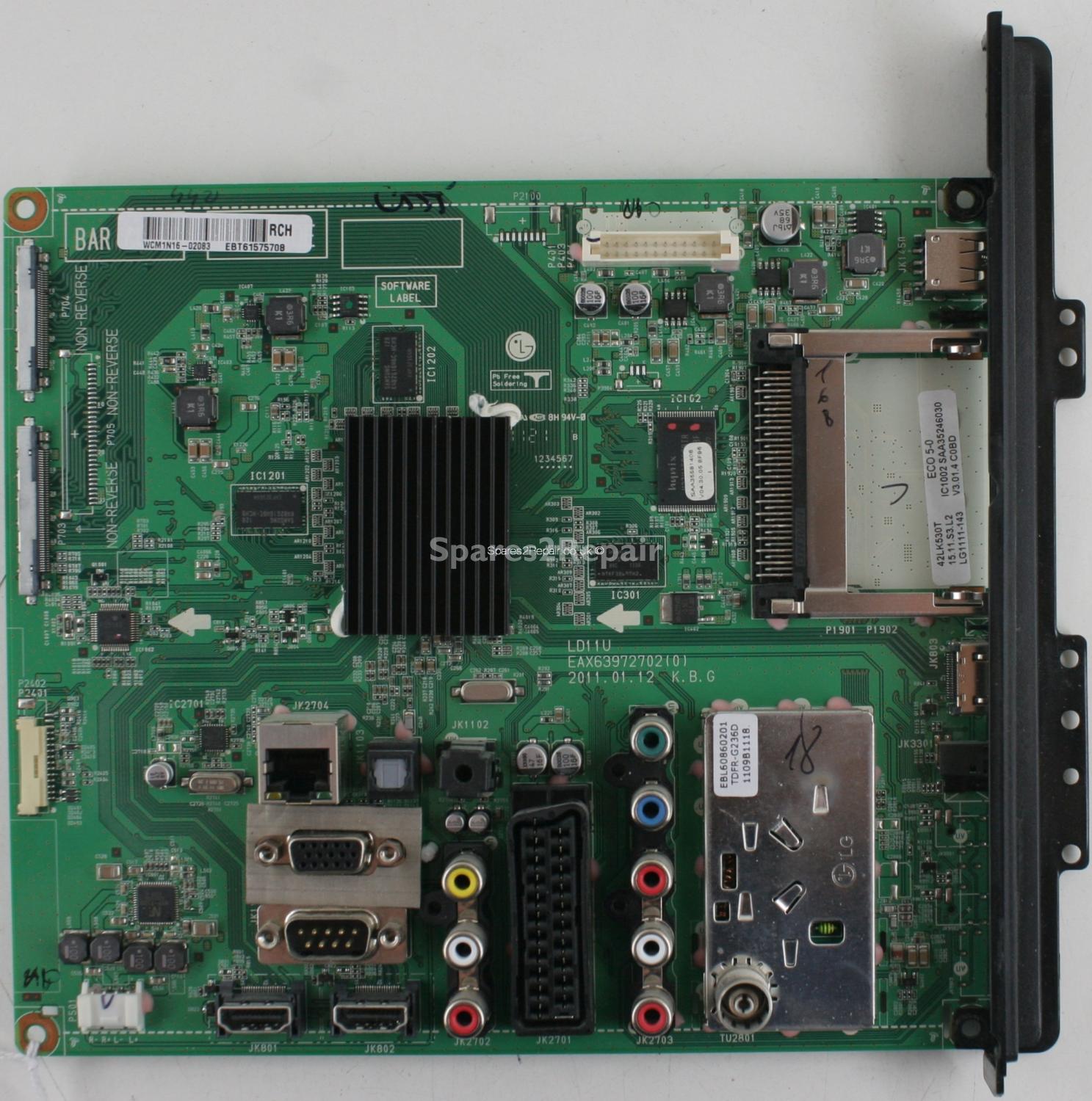LG 42LK530T - Main AV - EAX63972702(0) - EBT61575708