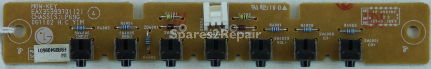 LG M198WA - Buttons - EAX35393701(2) - 061102 - M8W-KEY