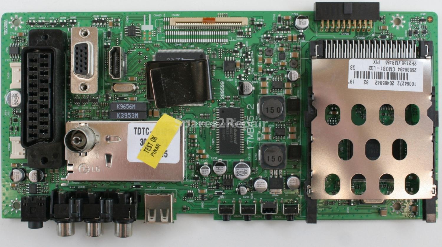 Ferguson F1603LVD2 - Main AV - 17MB45-2 - 20465829- 26525469