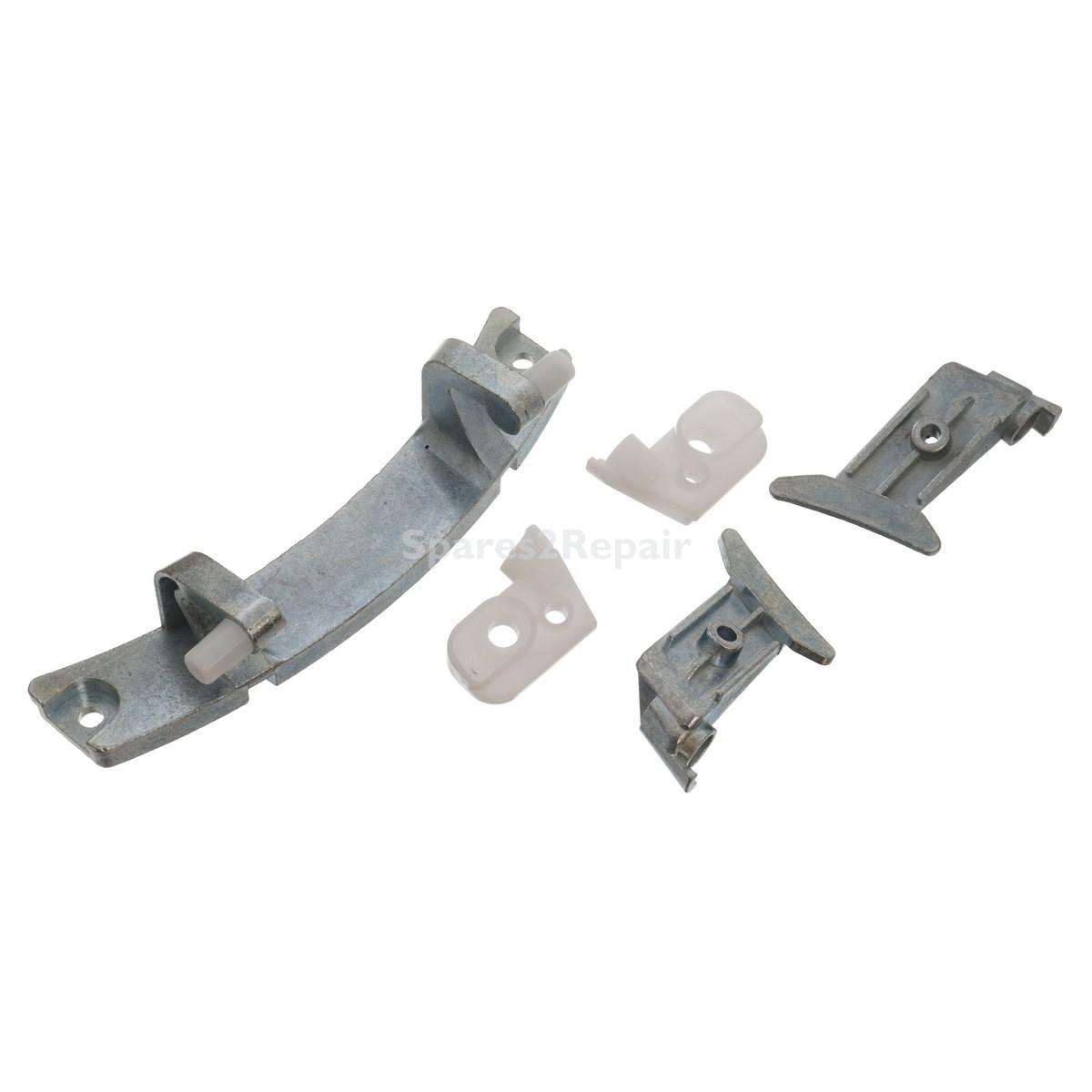 Compatible for Hoover Candy Aquaviva A, C, Holiday, KIT, Smart; Hoover ACM, HF, HP, HS, HW, PP, SE Performa Series Non-Bevelled Door Hinge & Fixing Kit