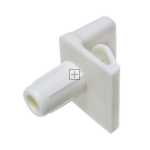 Compatible for Bosch KDF, KGE, KGS, KGU, KGV, KKE, KKU, KUL, KUR; Neff K4315/6, K4335/6; Siemens KG, KU Series White Fridge Shelf Support