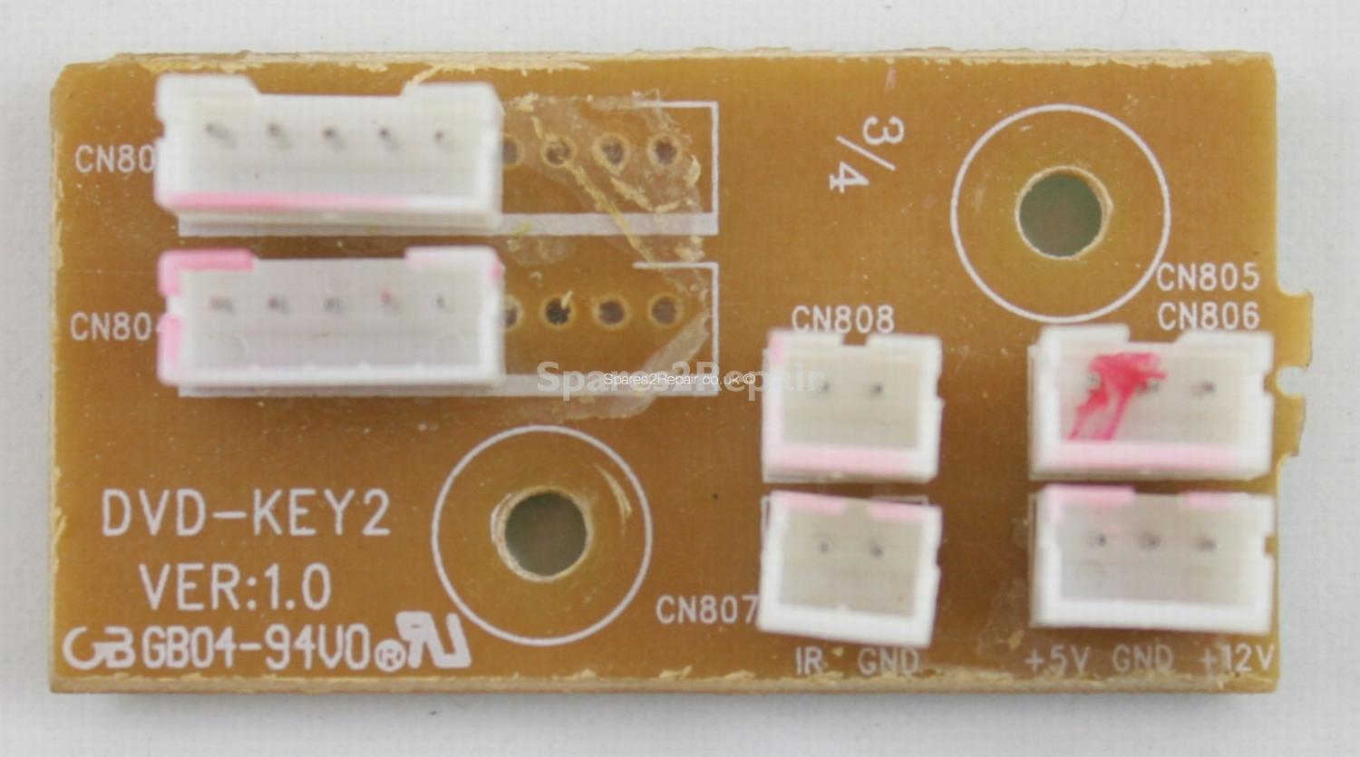 Onn LE19LCDDVD0701 - Connector - DVD-KEY2 - Ver 1.0