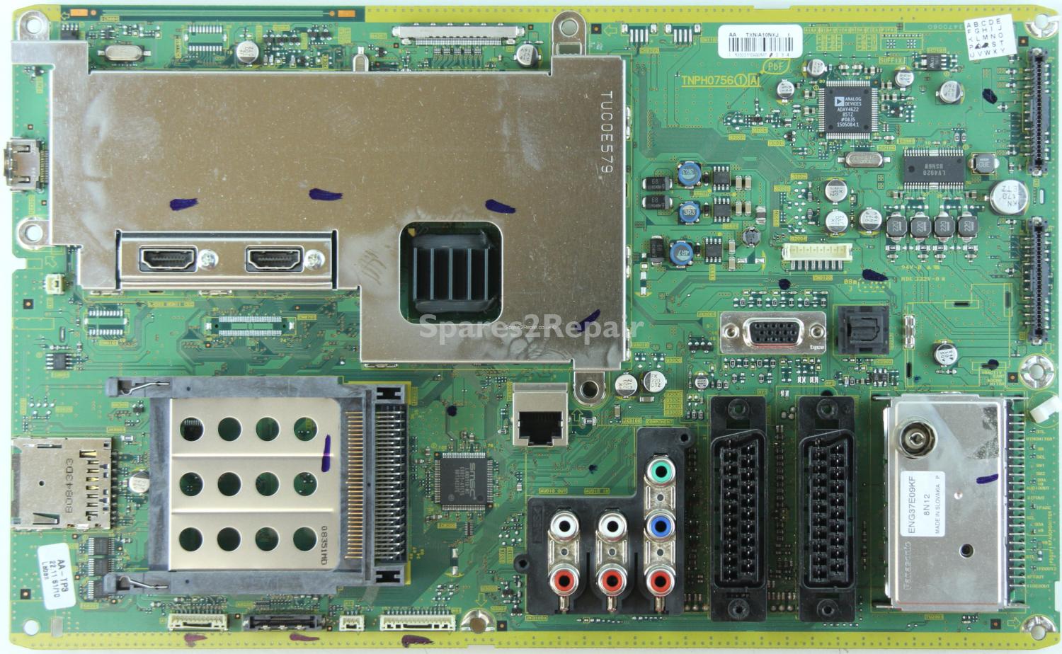 Panasonic TX-32LZD81 - Main AV - TNPH0756 1 A - TXN/A10NXJ AA