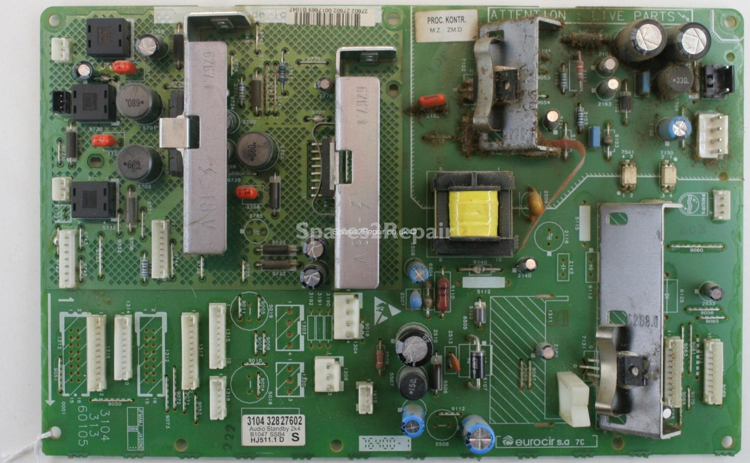 Philips 32PF9986/12 - Audio Board - 3104 328 27602