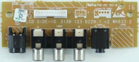 Philips 37PFL5522D - Side AV - LCD SIDE-IO - 3139 123 6229.1 V2