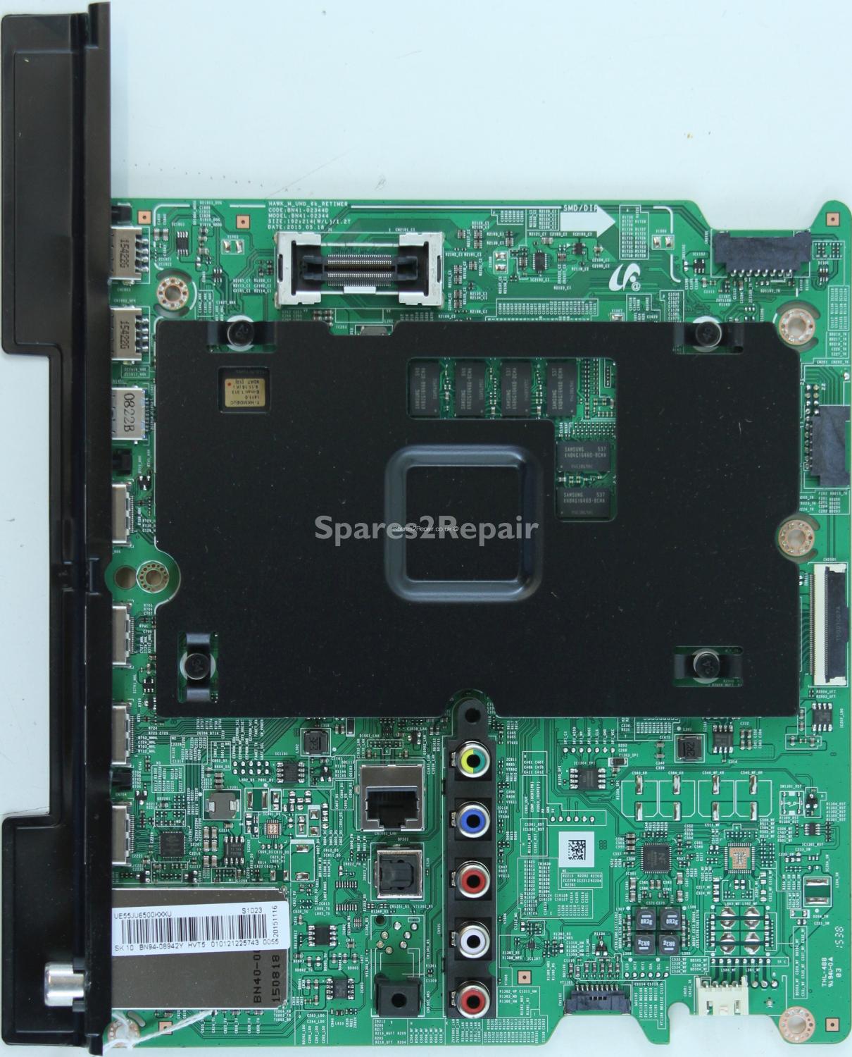 Samsung UE55JU6500K - Main AV - BN94-08942Y - BN41-02344D - HAWK_M_UHD_6k_RETIMER