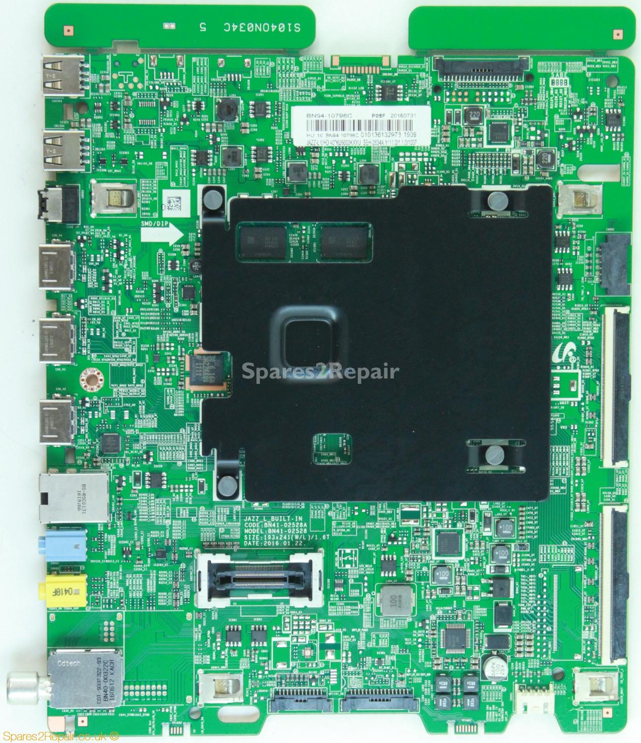 Samsung UE40KU6000K - Main AV - BN94-10798C - BN41-02528A - JAZZ_L_BUILT-IN
