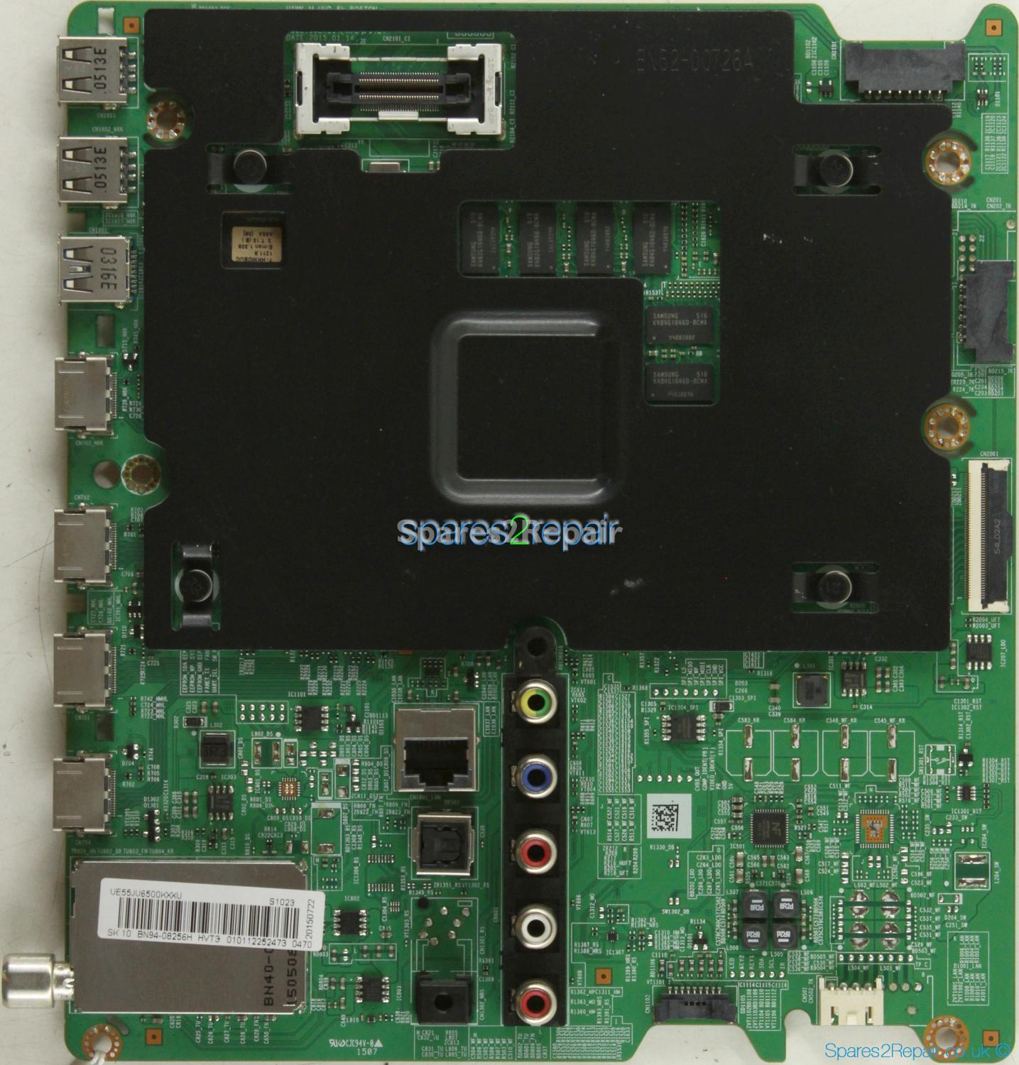 Samsung UE55JU6500K - Main AV - BN94-08256H - BN41-02344A - HAWK_M_UHD_6k_BOSTON