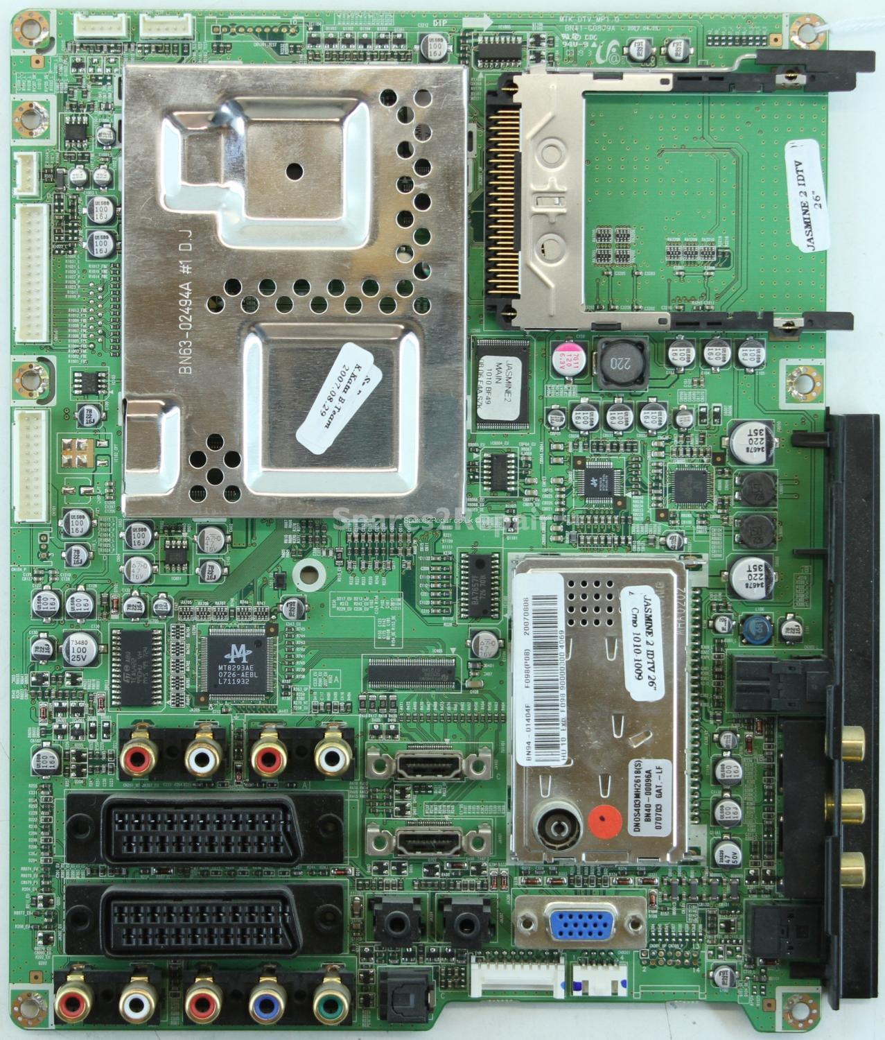 Samsung LE26S86BD - Main AV - BN41-00879A - BN94-01404F - MTK_DTV_MP1.0 - JASMINE 2 IDTV 26