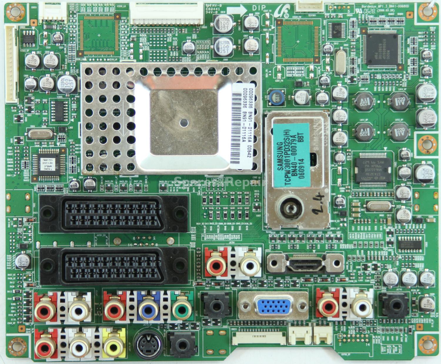 Samsung LE27S71B - Main AV - BN91-01116A - BN41-00680D - Bordeaux_MP1.3