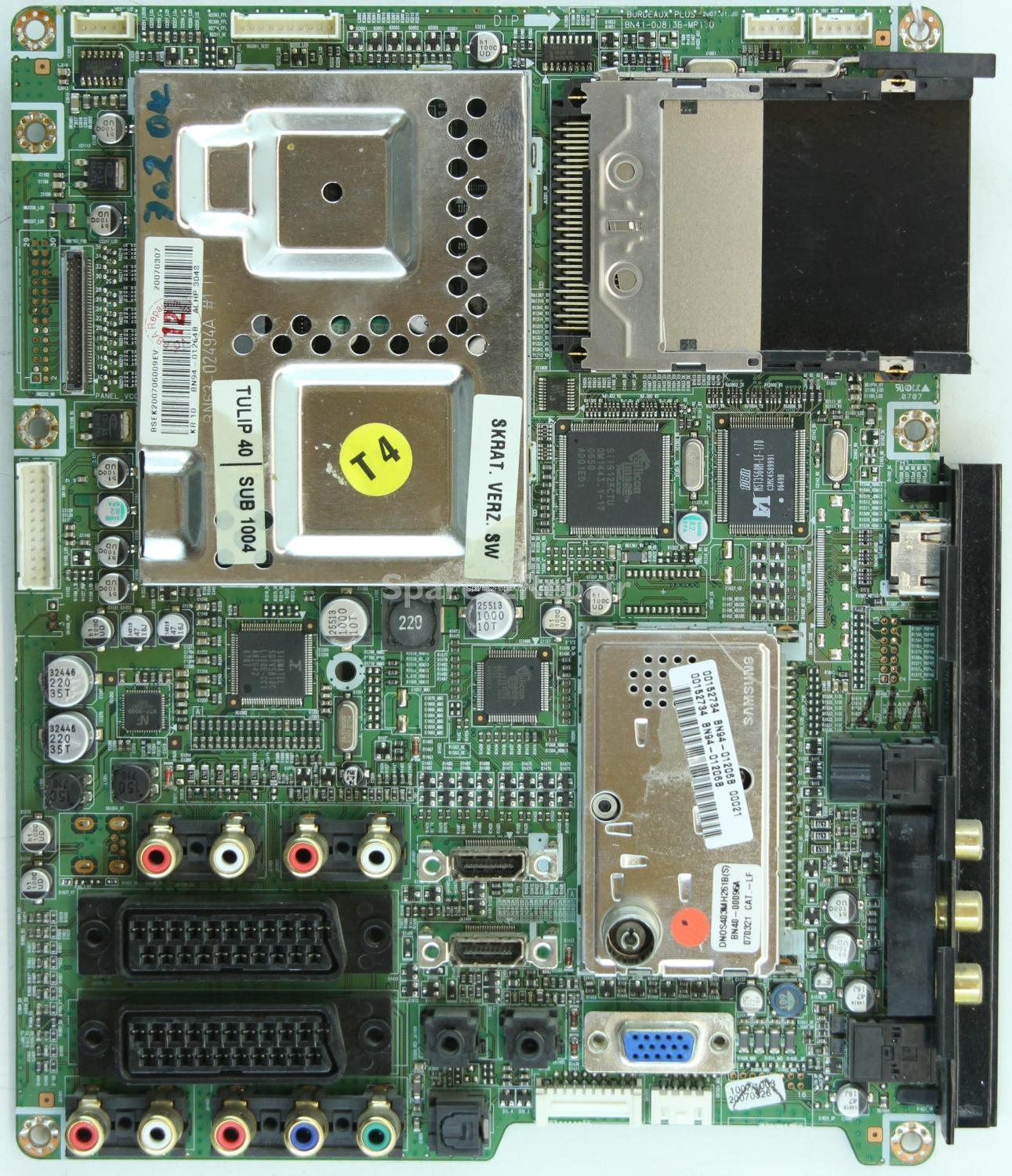 Samsung LE40M87BD - Main AV - BN94-01206B - BN94-01264B - BN41-00813B-MP1.0 - BORDEAUX PLUS
