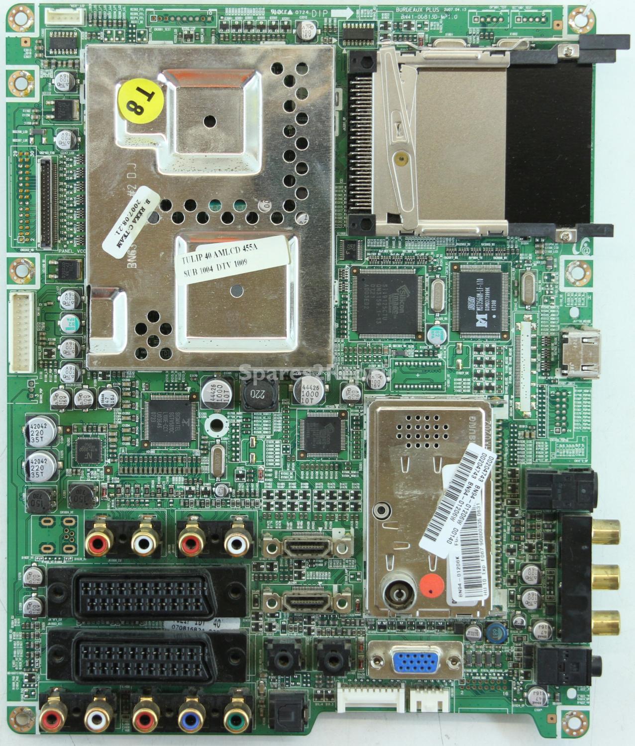 Samsung LE40M87BD - Main AV - BN94-01206W - BN94-01260K - BN41-00813D - MP1.0 - BORDEAUX PLUS