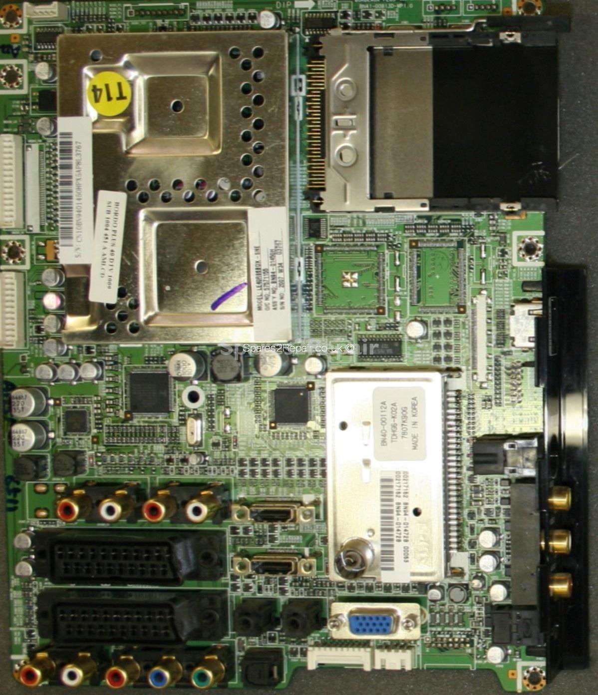 Samsung LE40R88BD - Main AV - BN41-00813D-MP1.0