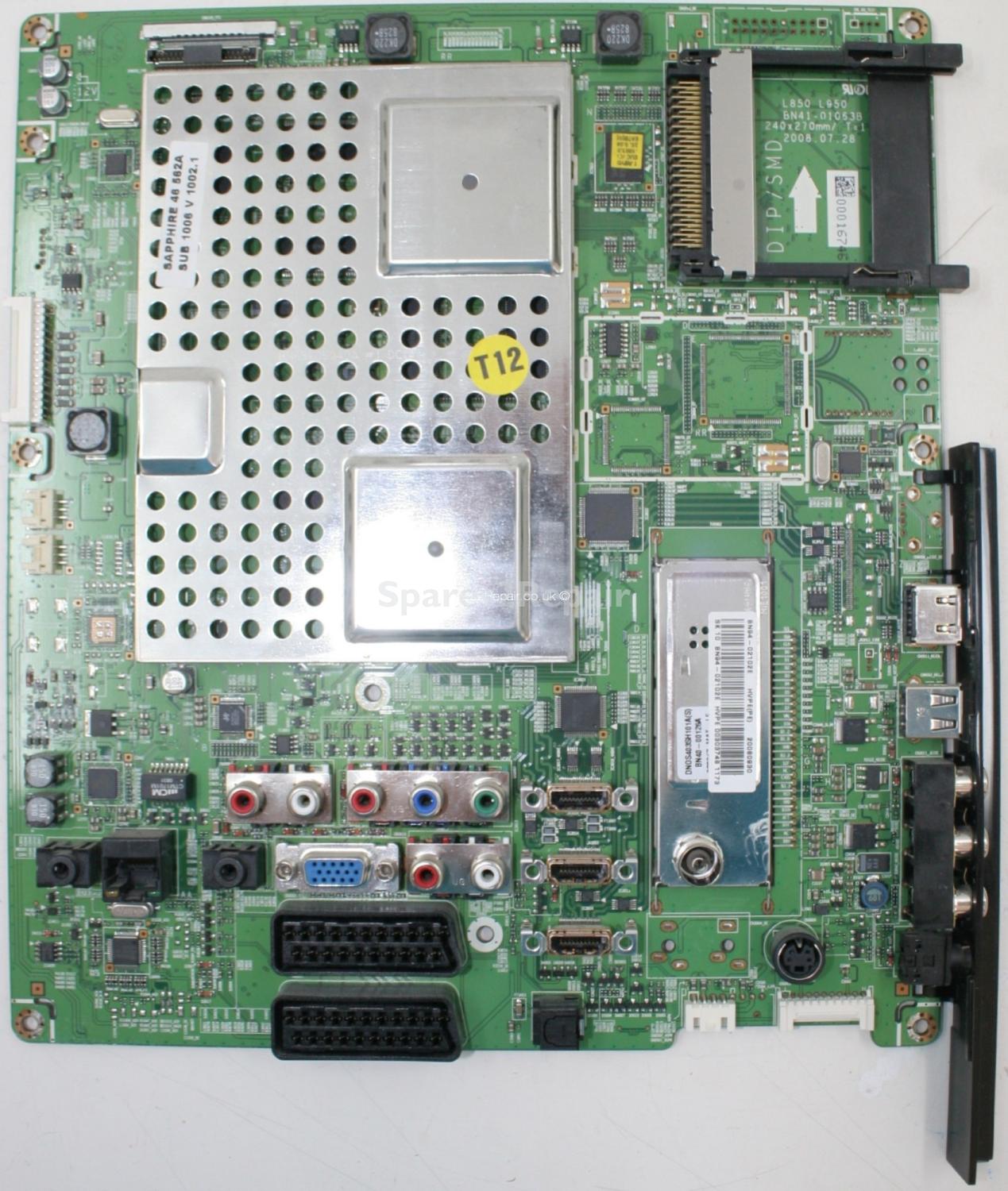 Samsung LE46A856S1M - Main AV - BN41-01063B - BN94-02102E - L850 L950