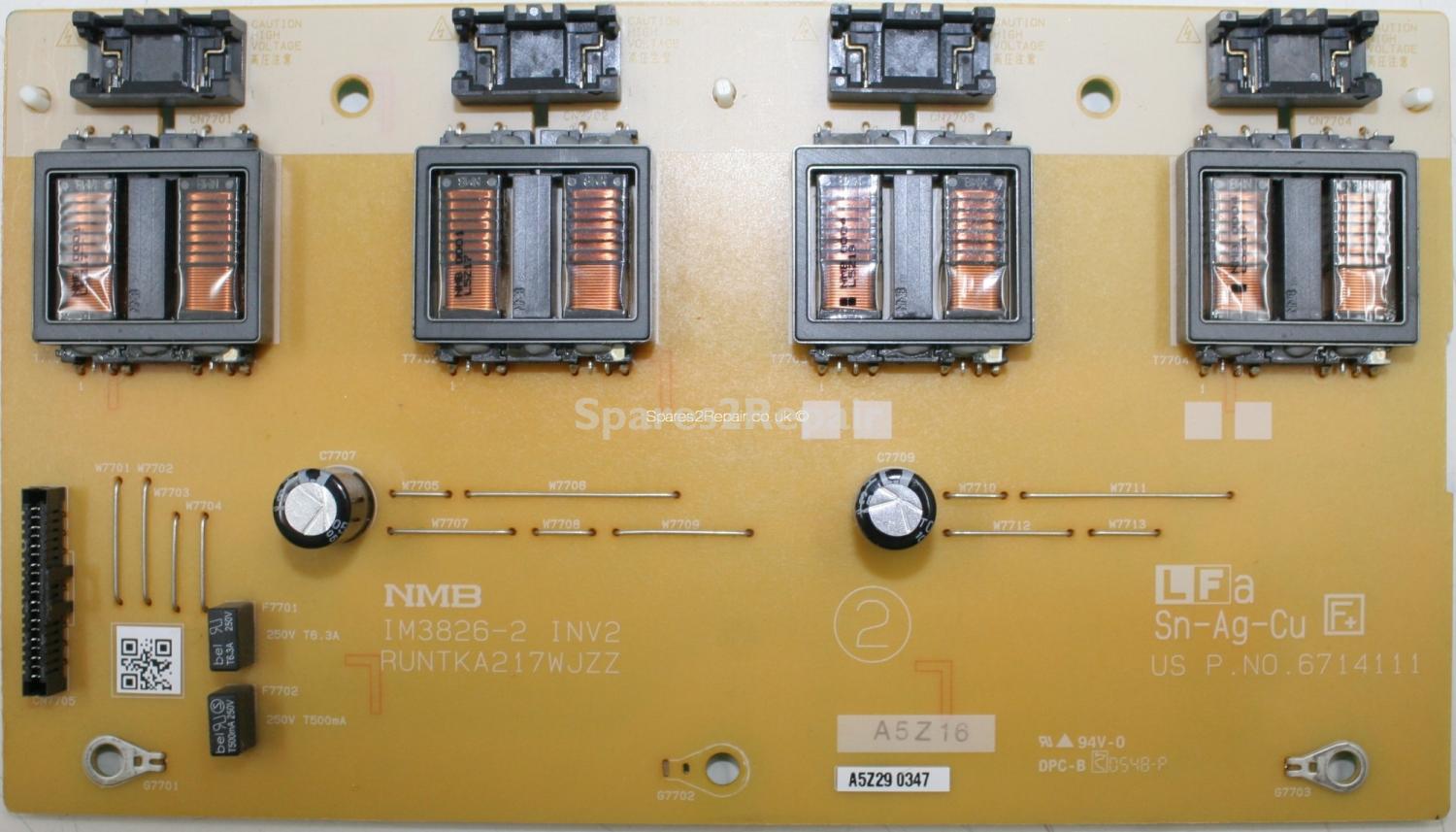 Sharp LC-37P70E - Inverter - RUNTKA217WJZZ - IM3826-2 - INV2
