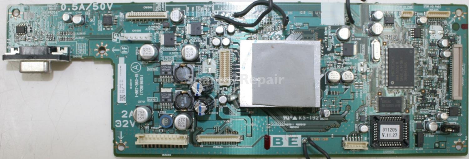 Sony KDL-S32A12U - DSUB - 1-867-360-15 - 172619615 - A1128517 - A1121611