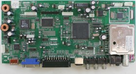 Swisstec X19-10TC - Main AV - B.TD707C - 7462 - 05080100010400077 - XW08010001 - LTM190M2-L31