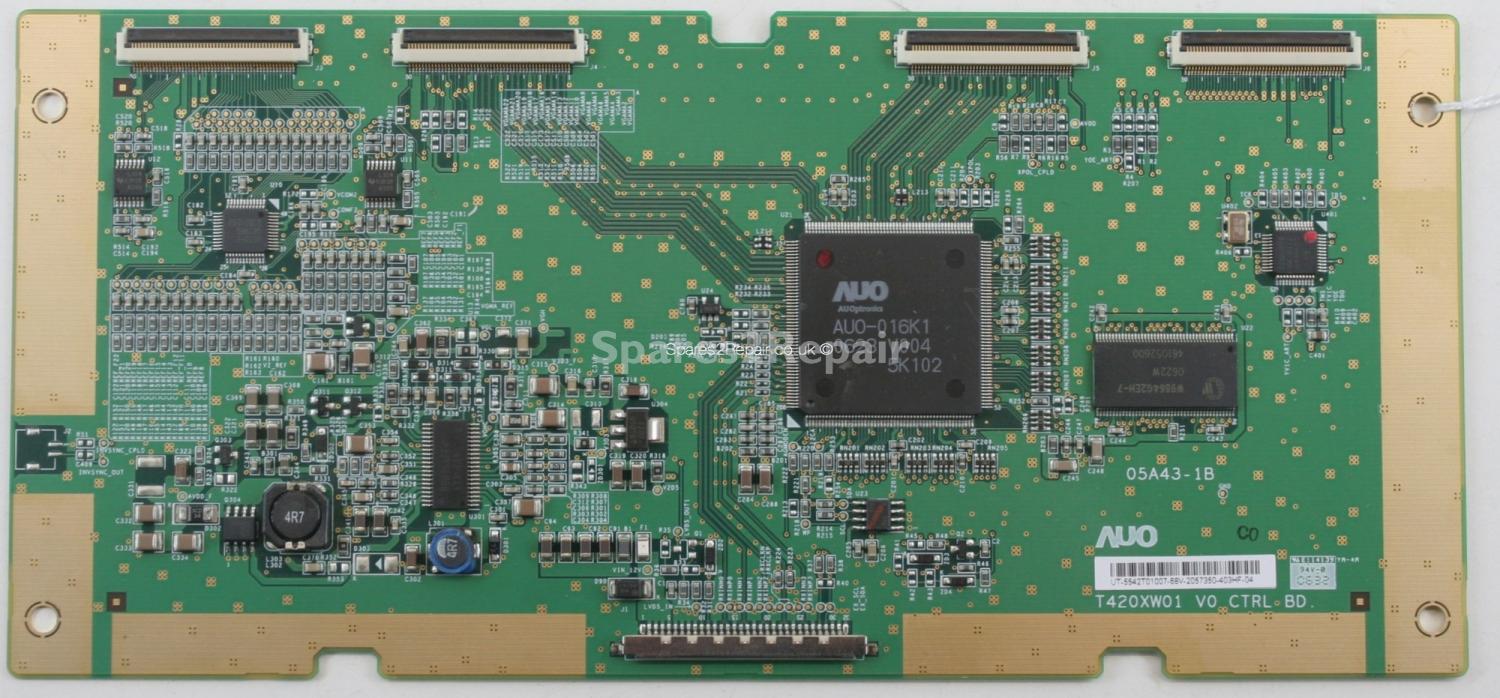 Tatung V42MAGI - T-CON - T420XW01 V0 CTRL BD - 55.42T01.007 - 05A43-1B