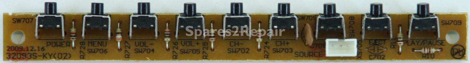 Technika LCD32-630 - Buttons - 32093S-KY(02)