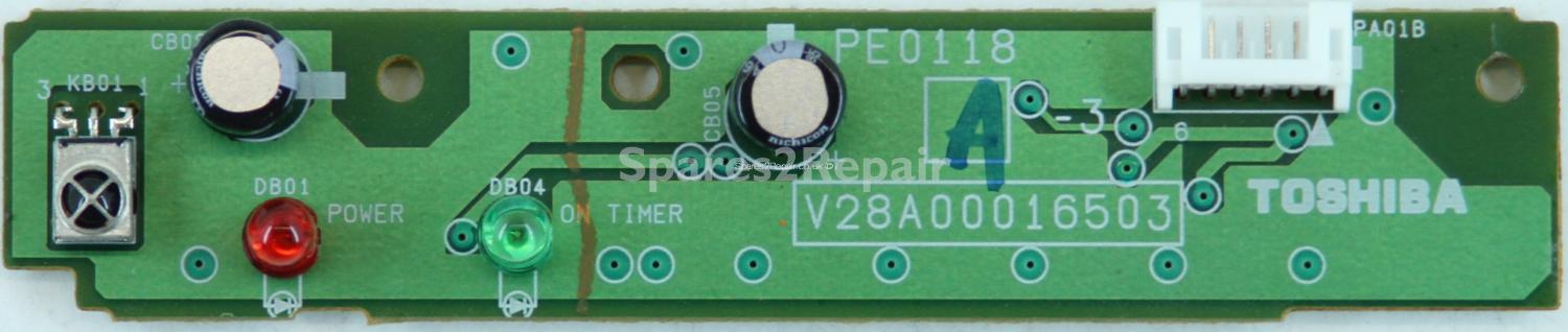 Toshiba 37WLT66s - IR - PE0118 A-3 - V28A00016503