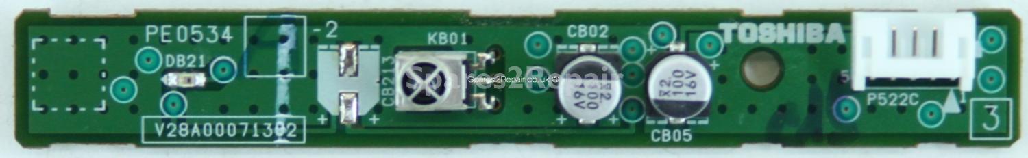 Toshiba 37XV555D - IR - V28A00071302 - PE0534 A-2