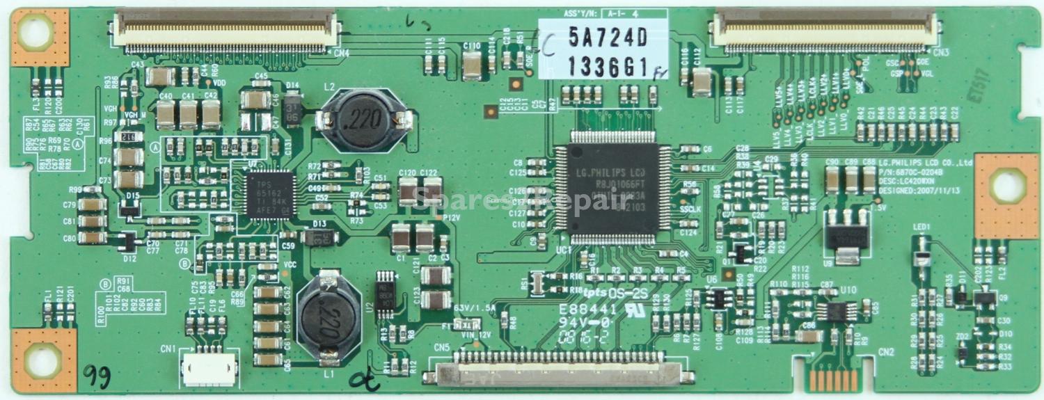 Toshiba 42AV554D - T-Con - 6871L-1336G - 6870C-0204B - LC420WXN