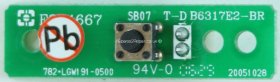 Unknown 27 Inch - Power Button - B6317E2-BR - 20051028 (Without Plastic)