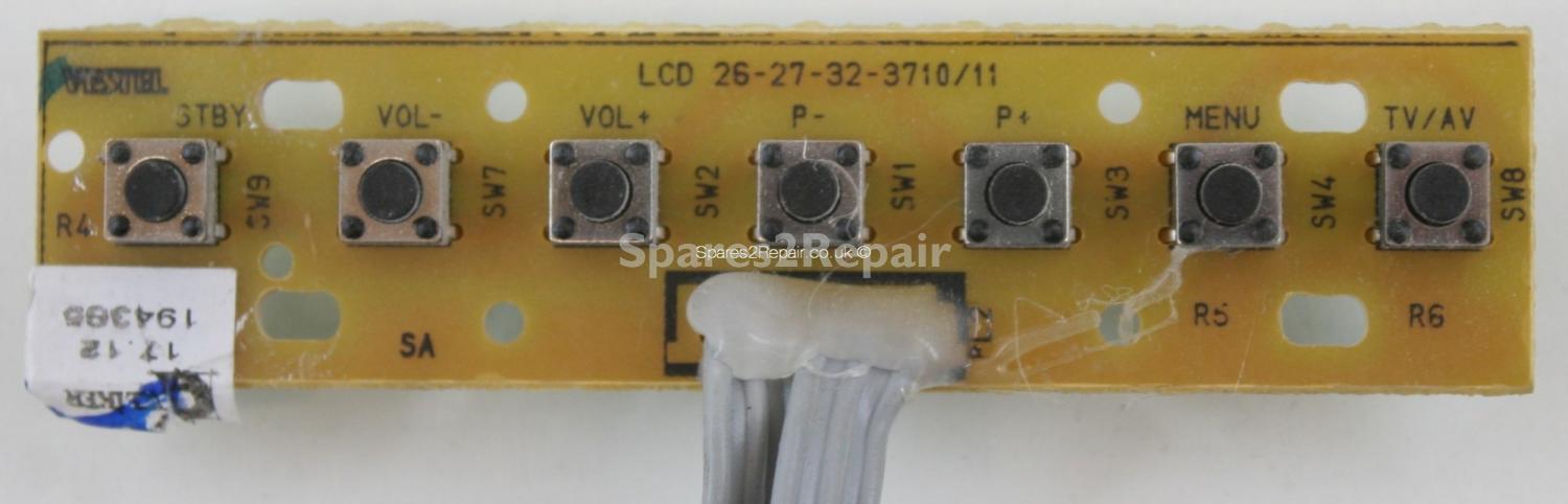 Wharfedale LCD26HD - Buttons - 17TK34-1 - 170205