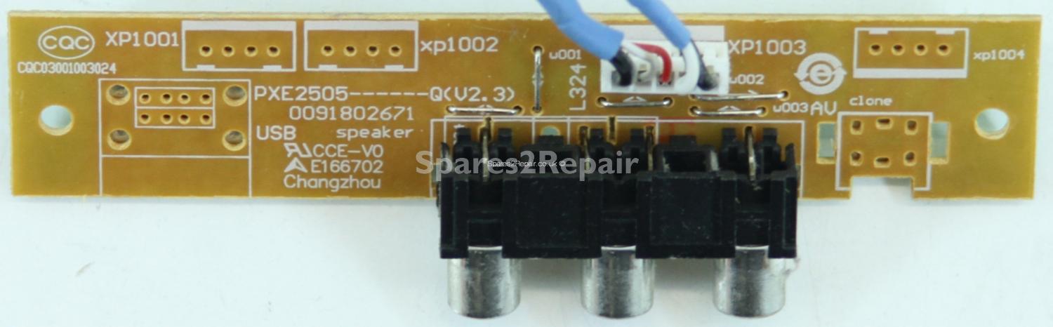 Wharfedale L26TA6A - Side AV - PXE2505------Q V2.3 - CQC03001003024 - 0091802671